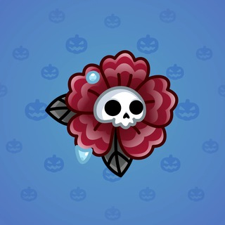 Skull Flower #3177