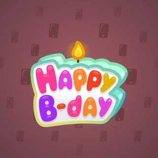 B-Day Candle #14798