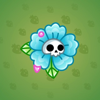 Skull Flower #8689