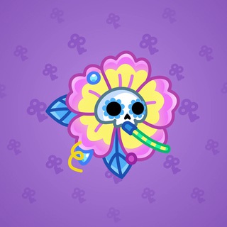Skull Flower #11653
