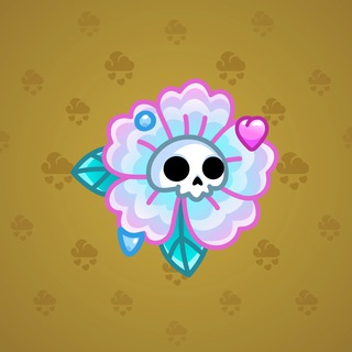 Skull Flower #13915