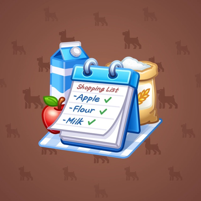NFT-подарок Desk Calendar Shopping List