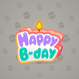 B-Day Candle #250769