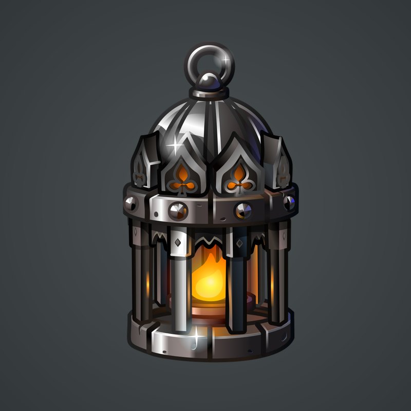 NFT-подарок Mirage Lamp Iron Hearth