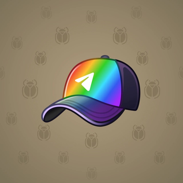 NFT-подарок Durov’s Cap RGB Glitch