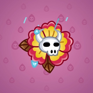 Skull Flower #771