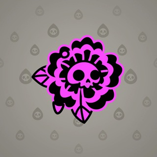 Skull Flower #19638