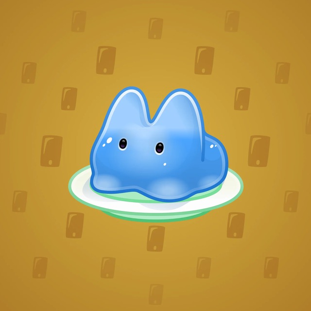 NFT-подарок Jelly Bunny Blue Swirl