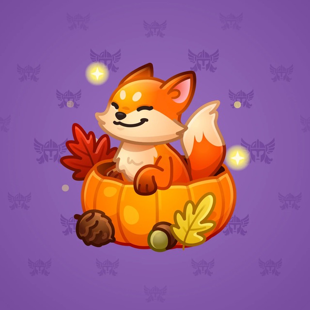 NFT-подарок Spring Basket Fire Fox