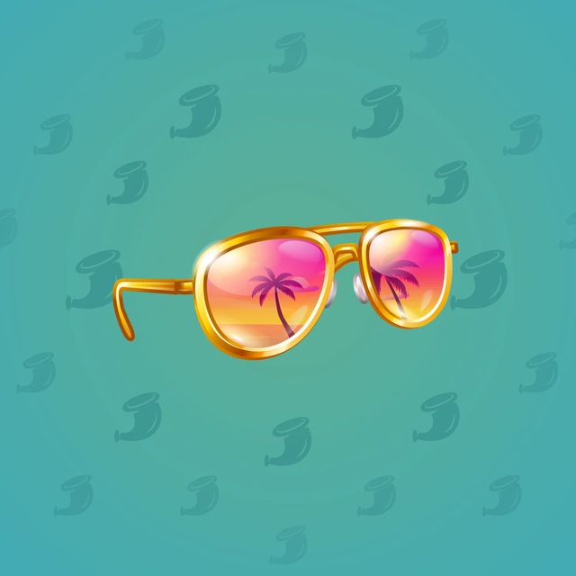NFT-подарок Durov’s Glasses Miami Sunset