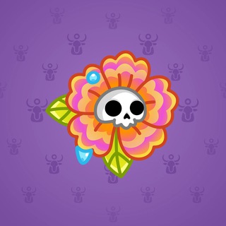 Skull Flower #10352