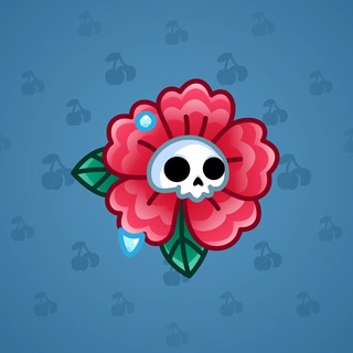 Skull Flower #1677
