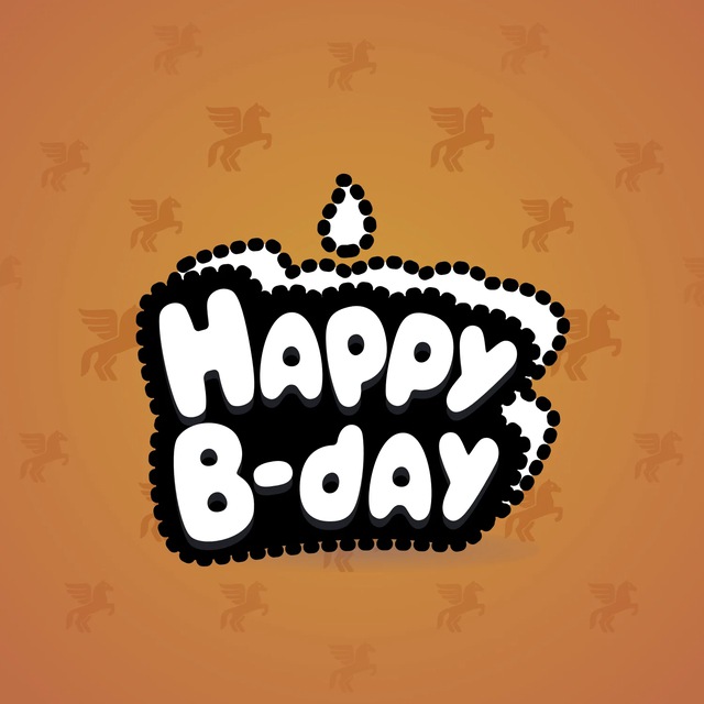 NFT-подарок B-Day Candle Old Cartoon