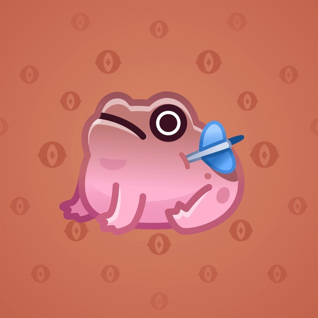 NFT-подарок Kissed Frog Cupid