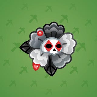 Skull Flower #7668