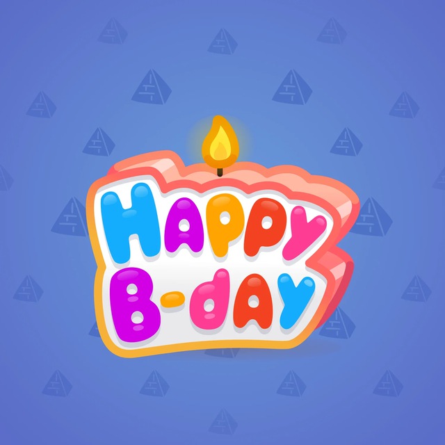 NFT-подарок B-Day Candle Forever Young