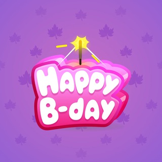 B-Day Candle #64890