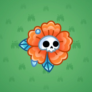 Skull Flower #16738