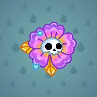 Skull Flower #7002