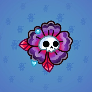 Skull Flower #11362