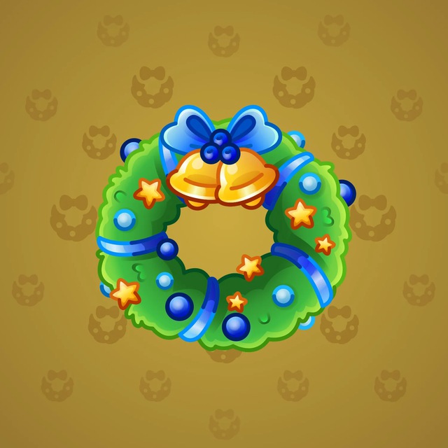 NFT-подарок Winter Wreath Blueberry
