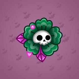 Skull Flower #19874