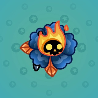 Skull Flower #3241