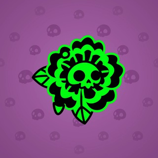 Skull Flower #12132