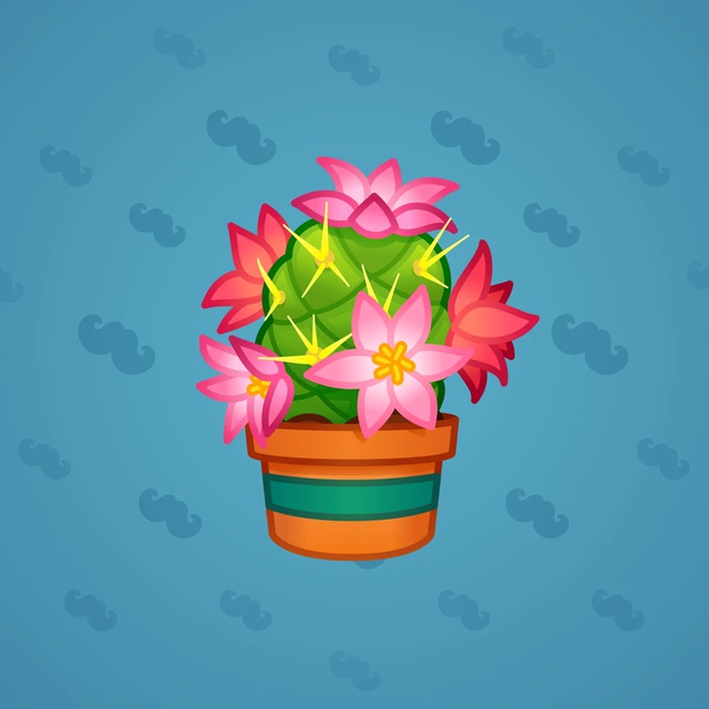 NFT-подарок Lush Bouquet Cactus