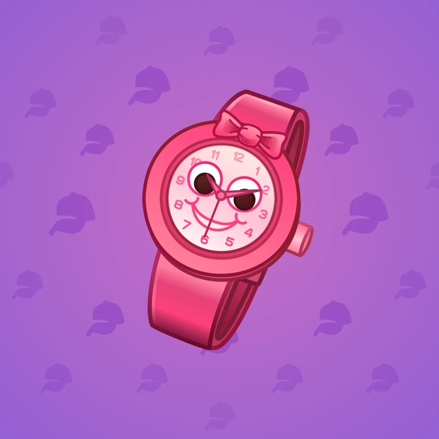NFT-подарок Swiss Watch Pink Cycle