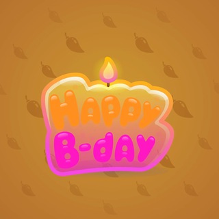 B-Day Candle #35193