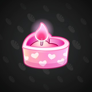 Love Candle #7643
