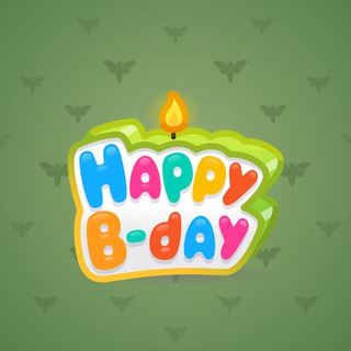 B-Day Candle #86601
