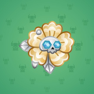 Skull Flower #20406