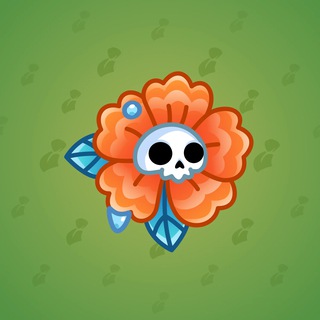 Skull Flower #7721