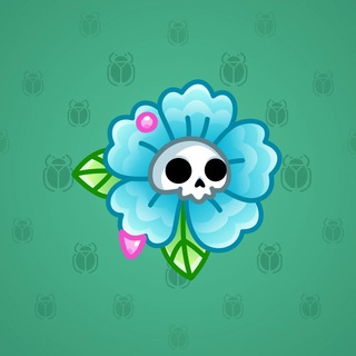 Skull Flower #12010