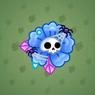 Skull Flower #1168