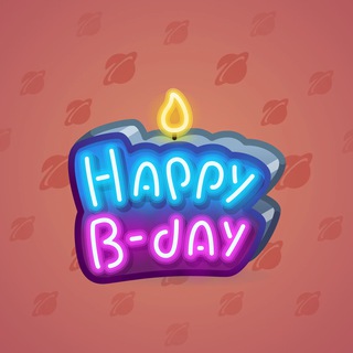 B-Day Candle #163319