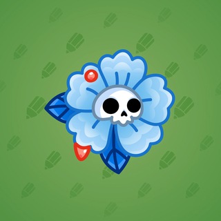 Skull Flower #14457