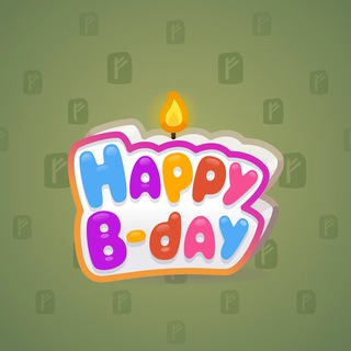 B-Day Candle #103283