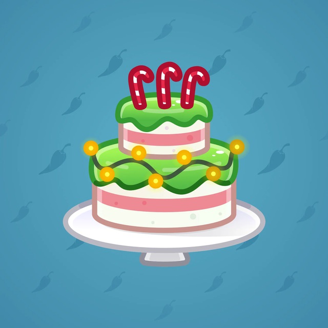 NFT-подарок Homemade Cake Candy Cane