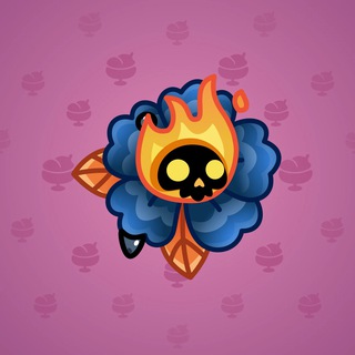 Skull Flower #8164