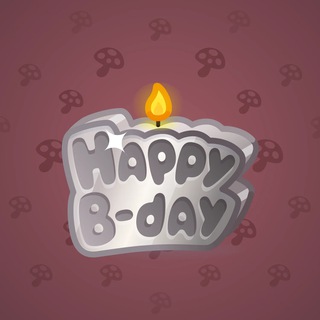 B-Day Candle #98753