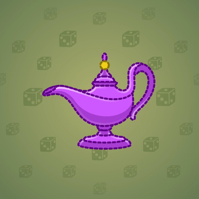 NFT-подарок Genie Lamp Mystic Aura