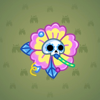 Skull Flower #16527