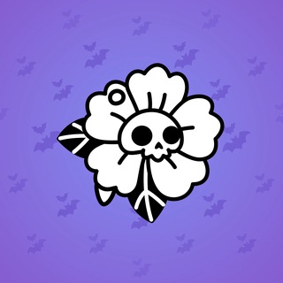 Skull Flower #15539