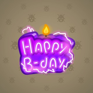 B-Day Candle #22137