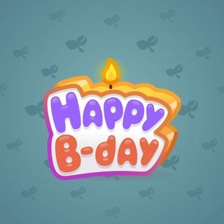 B-Day Candle #54547