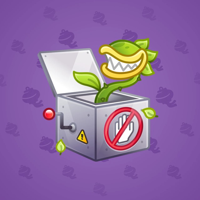 NFT-подарок Jack-in-the-Box Piranha Plant