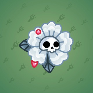 Skull Flower #16291